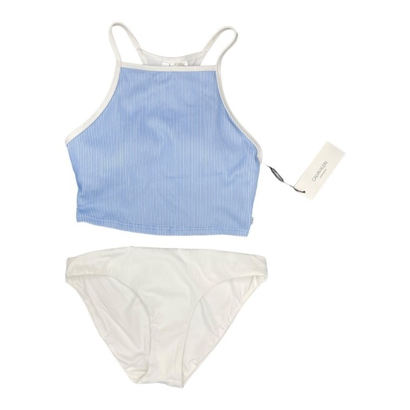 Calvin Klein Long Line Top / Onia Ashley Ribbed Bottom NWT - Picture 1 of 10